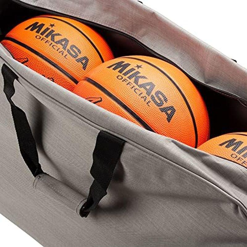 ミカサ(MIKASA) ボールバッグ バスケットボール用 6個入れ 黒 AC-BGL60-BK｜jjhouse｜12