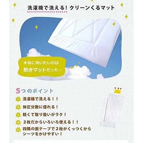 フィセル 洗えるクリーンくるマット 2枚セット 3212 