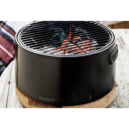 中古品 バーグホフ(BergHOFF) Table BBQ テーブルバーベキューグリル ブラックカーボンスチール製 キャンプ アウトドア 24156 【K5763827804】(20441円)