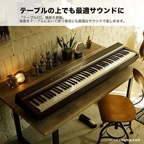 【極美品】 ヤマハ YAMAHA 電子ピアノ Pシリーズ 88鍵盤 ブラック P-125B 【JSB1216857640】(43155円)