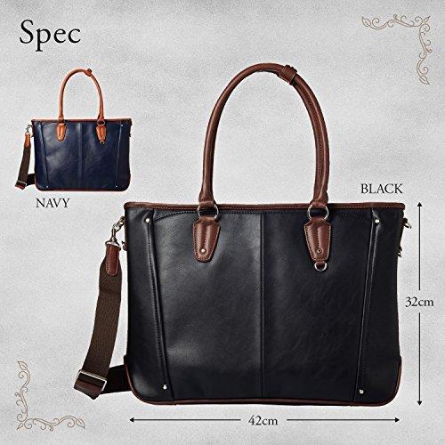 [グレヴィオ] 一流の鞄職人が作る ビジネスバッグ ビジネストートバッグ トートバッグ 大容量 自立 メンズ B4 ? 行き着くところ 機能美