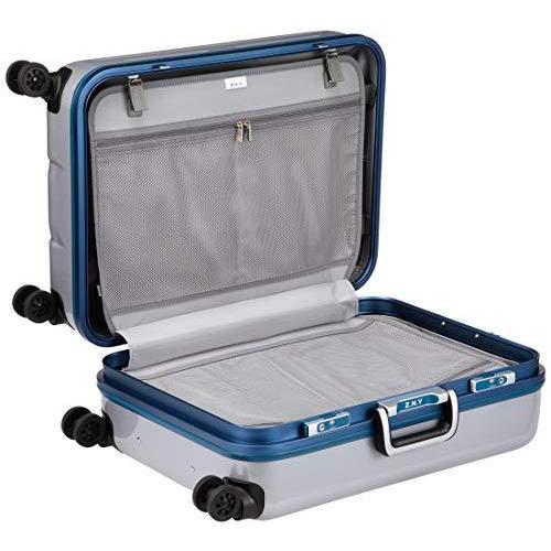 [ゼット・エヌ・ワイ] スーツケース ラウビル 06381 ACE製 フレームタイプ サイレントキャスター 56L 55 cm 4.2kg シル ゼット エヌ ワイ