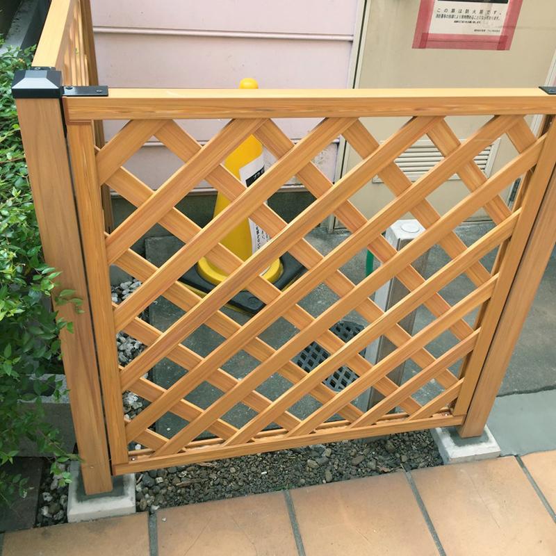 支柱 60角 フェンス用 外構 diy 施工 レシナgウッドプラ60角ポスト2100 210cm オーク 樹脂 プラスティック プラスチック|jjprohome1|05