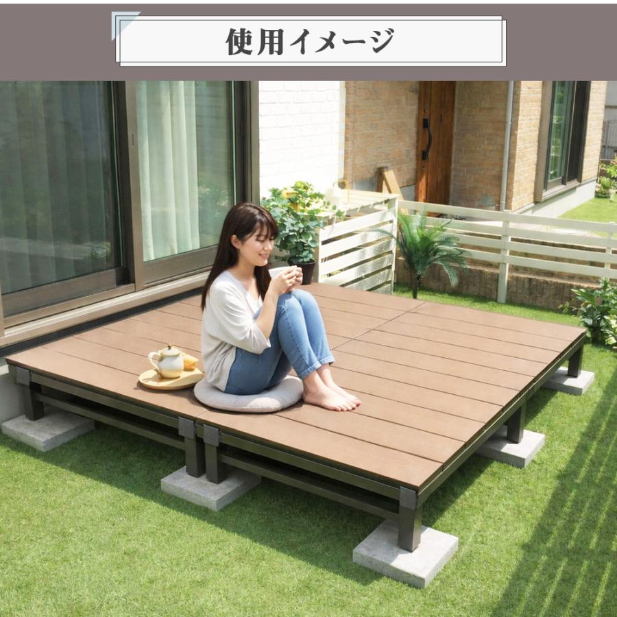JJ PROHOME 【ブラウン予約販売5/18以降発送】 人工木 アルミ DX