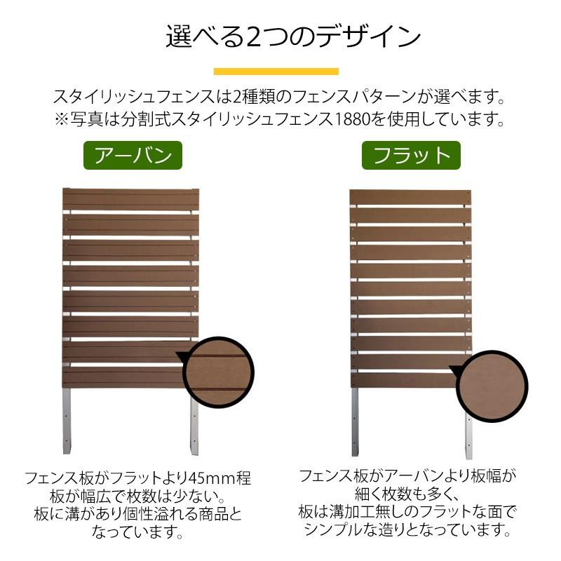 フェンス ブラウン 194cm×147cm 目隠しフェンス ブラウン 高さ1800mm | アーチ・トレリス・フェンス