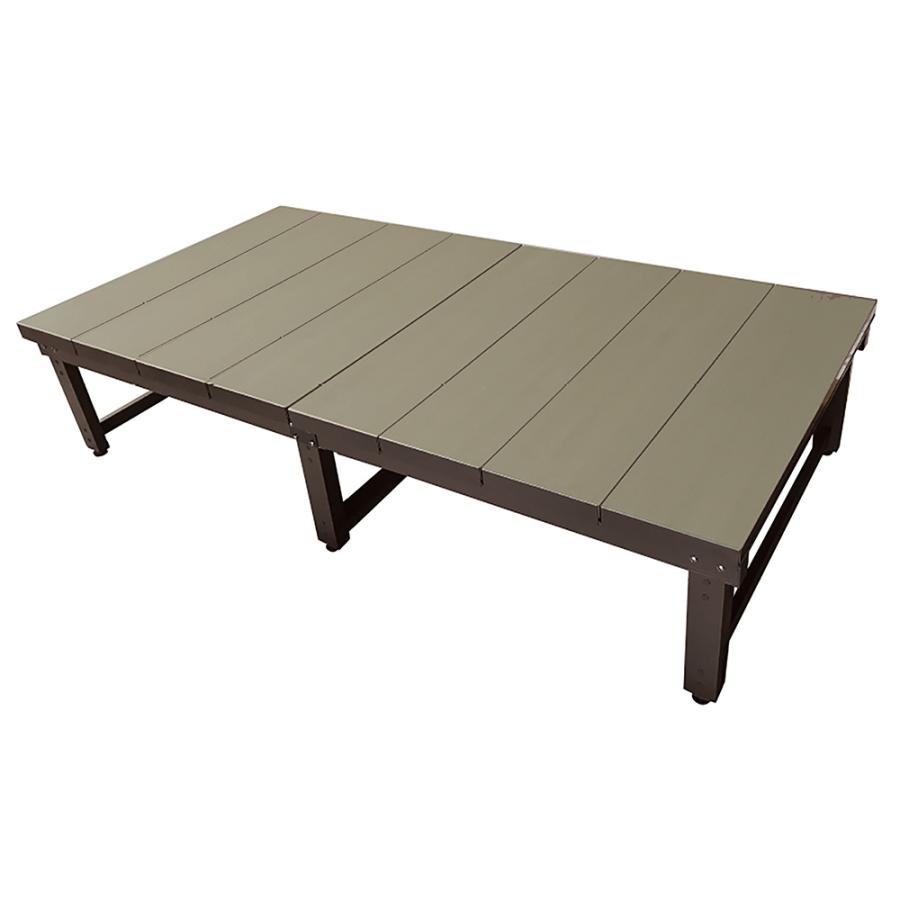 旧型処分 人工木 アルミ デッキ 1890 T2型・T3型アッシュブラウン、T4