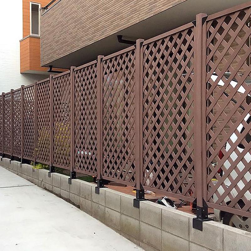 ラティス フェンス Diy 外構 人工木ラティスフェンス10 1800 900mm 全4色 ブラウン ベージュ ホワイト ダークブラウン 目隠し ガーデニング Aks Jjpro Home 通販 Yahoo ショッピング