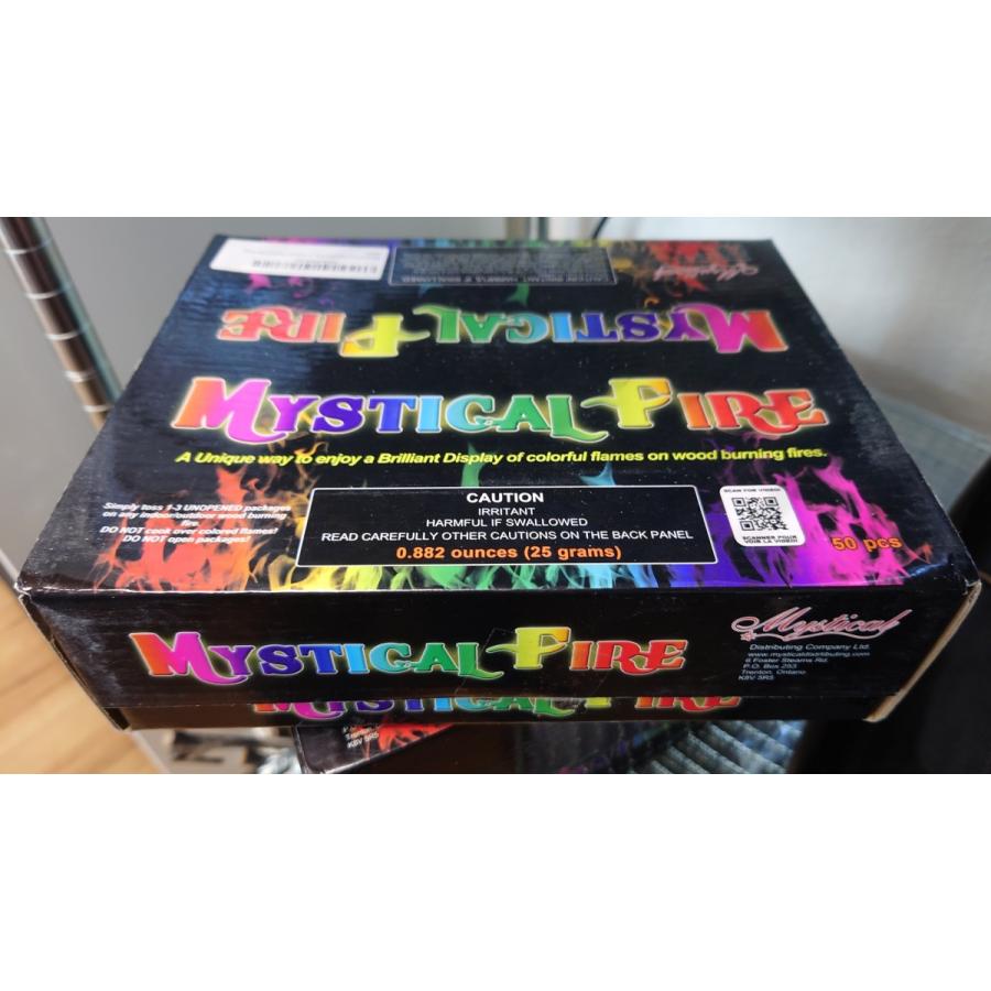 Mystical Fire  25g 50個 set かがり火 難民キャンプ 虹霓 キャンプファイヤー まとめ買い 御役目用 BBQ majic fire その他アウトドア燃料-燃料（アウトドア）-アウトドア、釣り、旅行用品