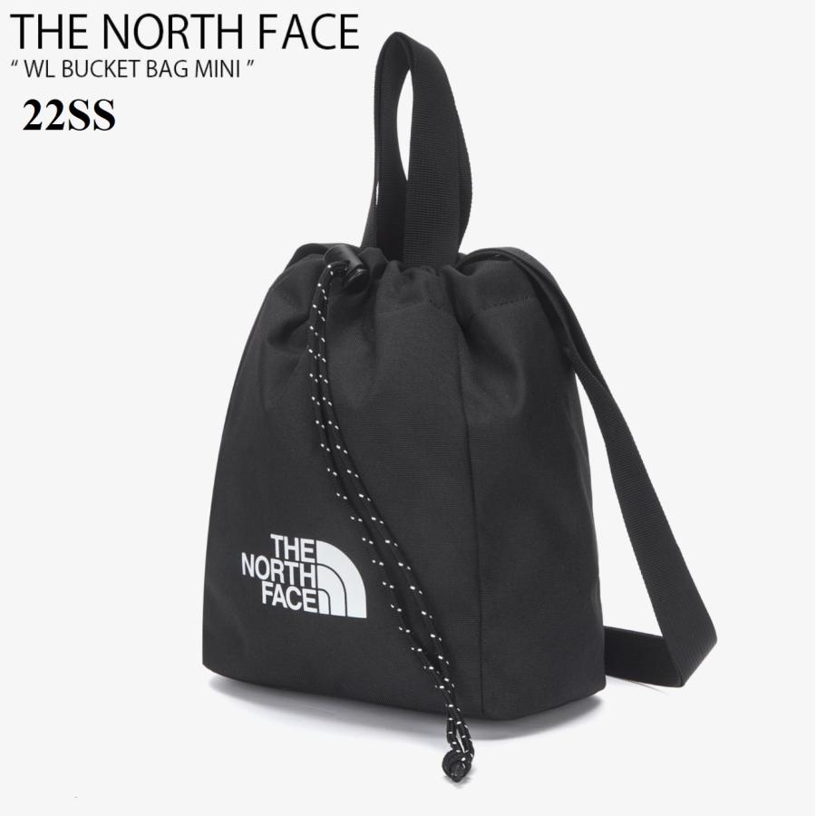 ノースフェイス ショルダーバッグ メンズ レディース トートバッグ 2WAY ミニクロスバッグ 巾着 WL BUCKET BAG MINI NN2PP51J 海外限定 ブラック K185A｜jjstar0323｜07