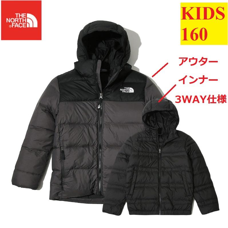 THE NORTH FACE ダウンジャケット ブラック海外仕様グースダウン