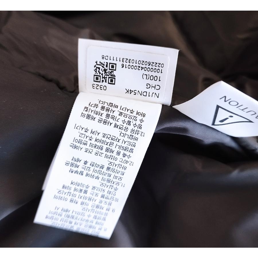 THE NORTH FACE ノースフェイス ダウンジャケット メンズ レディース 人気 高級感 ACTION TECH DOWN JACKET おすすめ 軽量 刺繍ロゴ ブラック NJ1DN54L_10