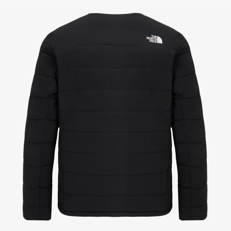 ノースフェイス ダウンジャケット 軽量ダウン ウール使用 キルティングジャケット M'S LEWES RE:WOOLOFT JACKET メンズ レディース ブラック NJ3NQ61A 海外限定_1