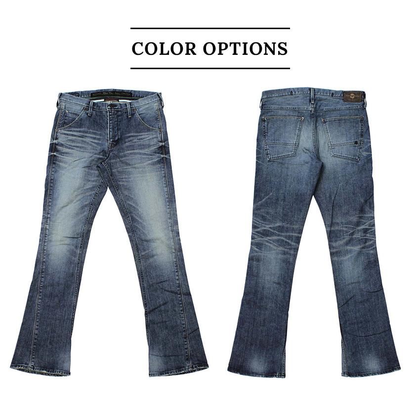 BLUE WAY（ブルーウェイ） セミ ブーツカットジーンズ ソリッド