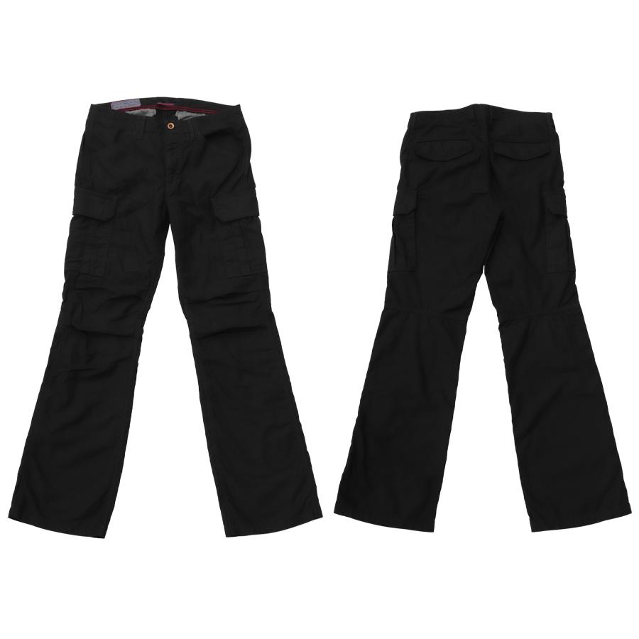 BLUE WAY（ブルーウェイ） ブーツカット カーゴパンツ・バックサテン