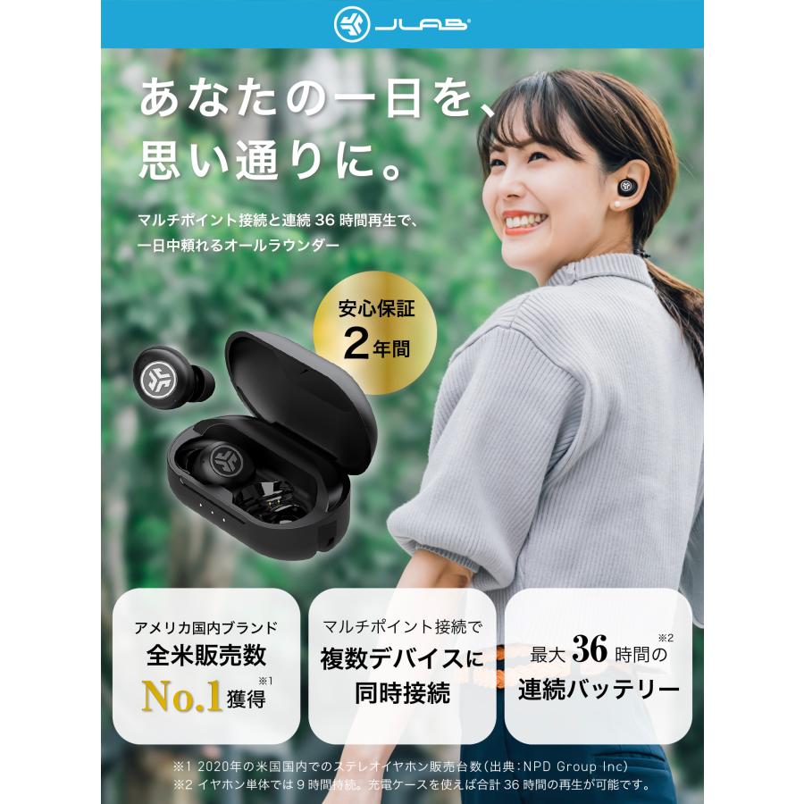 ワイヤレスイヤホン Bluetooth マイク iPhone 高音質 防水 JBuds Air