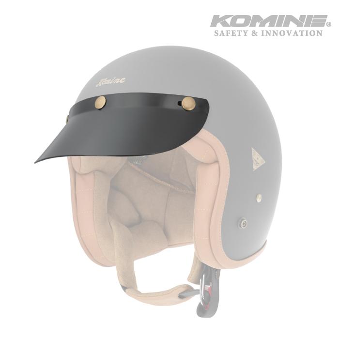 【週末限定値下】KOMINE バイザー付きヘルメット jline_01-155-gold