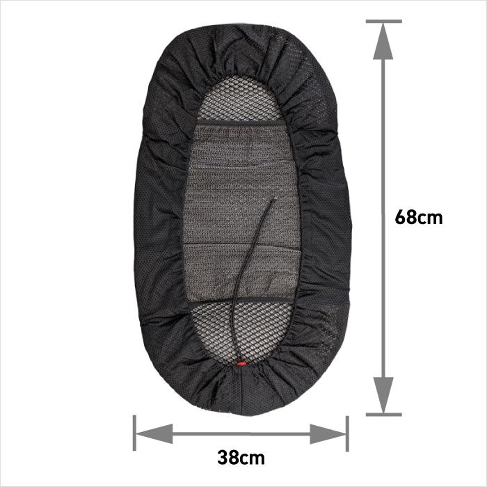 コミネ（Komine） AK-352 XLサイズ 3Dエアメッシュシートカバー KOMINE