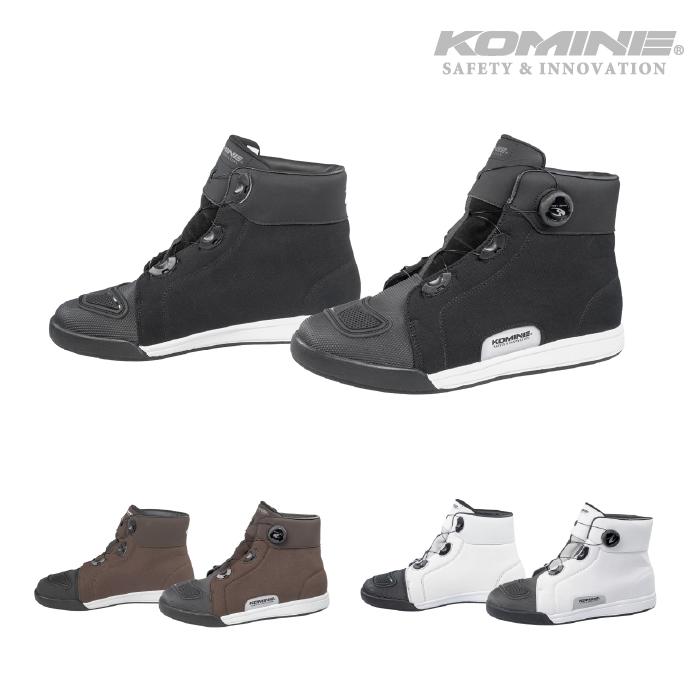 コミネ ライダーシューズ バイク用品 24日まで！ コミネ（Komine） シューズ BK-301 ダイヤルフィットWPライディング