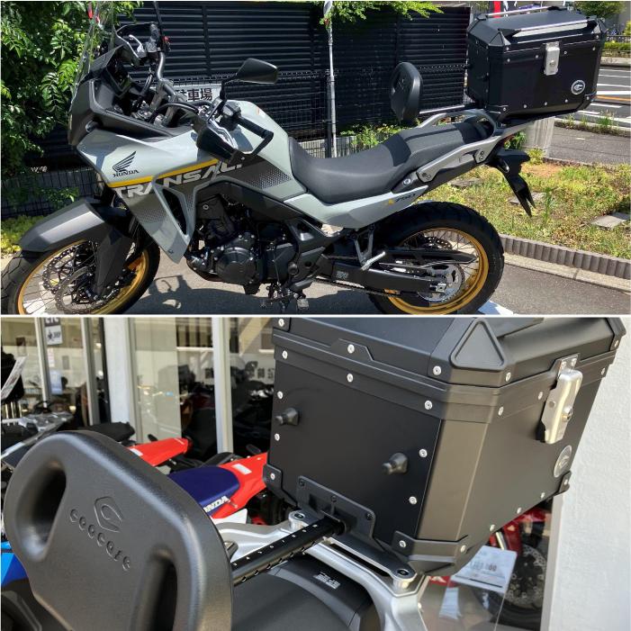 バイク用アルミマウントアダプター COOCASE HONDA XL750 (トランザルプ)用 アルミマウントアダプター