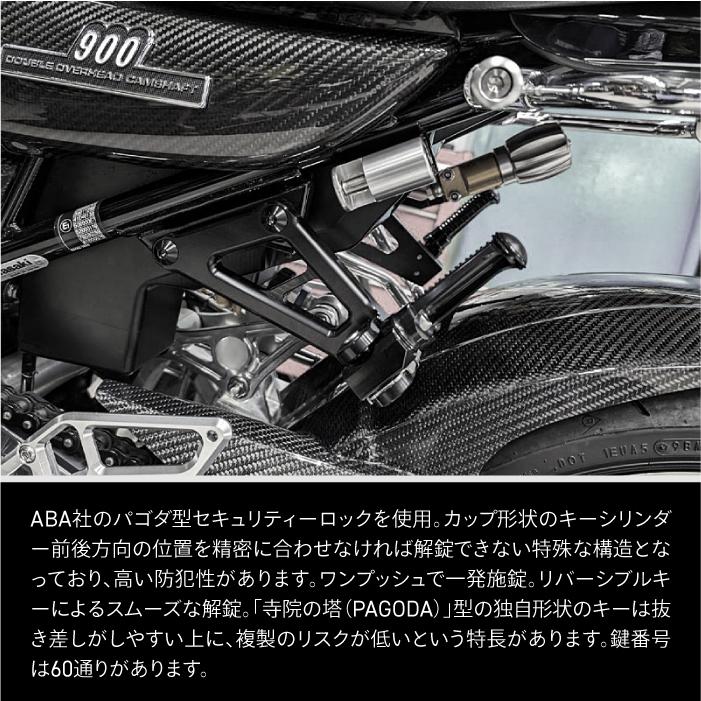 FDHLKA301B フィックスデザイン ヘルメットロック M1 ノーマルスワップ
