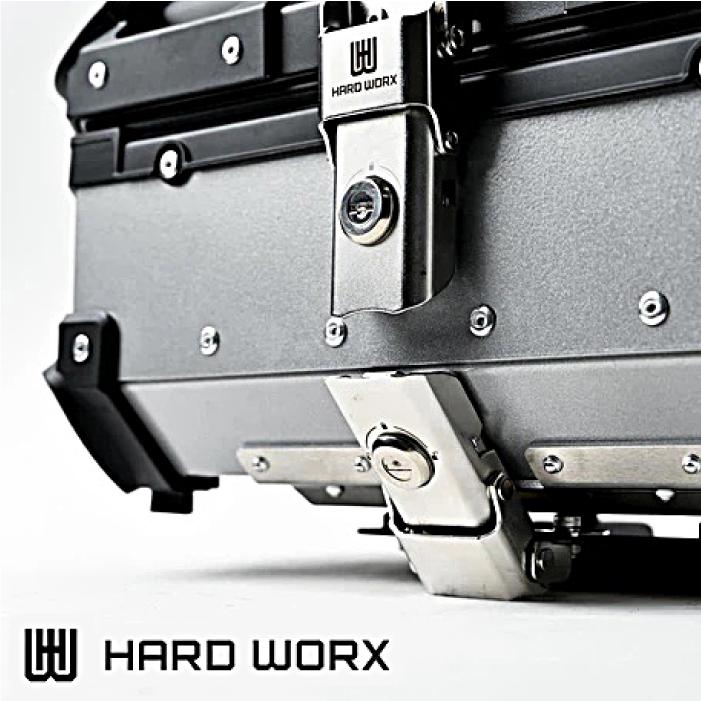 HXNE25S ハードワークス トップケース 25リットル シルバー HARD