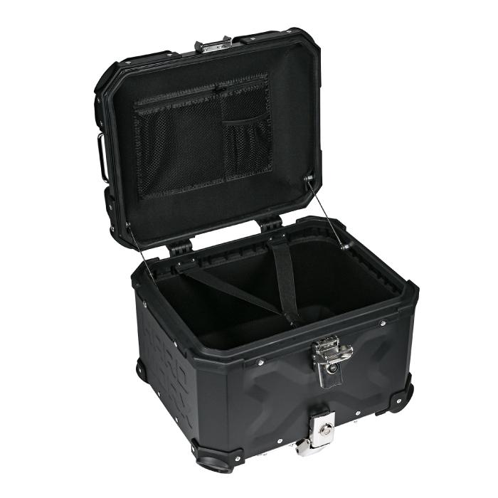 HXNE45 ハードワークス アルミトップケース 45リットル ブラック HARD