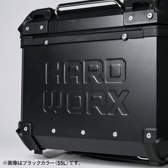 HXNE45 ハードワークス アルミトップケース 45リットル ブラック HARD