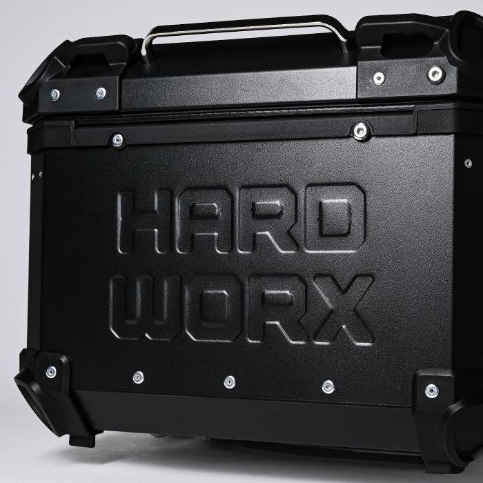 HXNE65 ハードワークス アルミトップケース 65リットル ブラック HARD