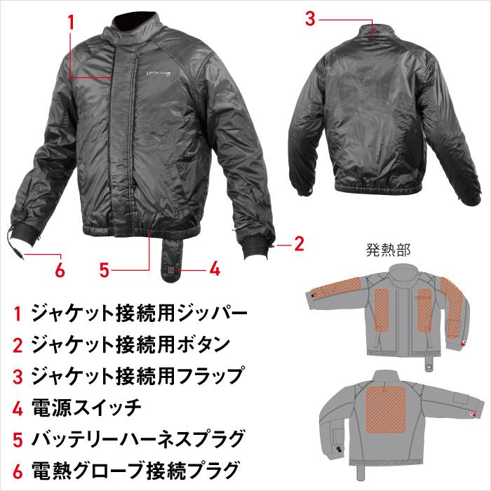 コミネ EK-112 12Vエレクトリックウォームシステムインナー コミネ EK-112 12Vエレクトリックウォームシステムインナー