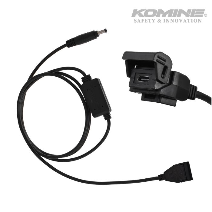 コミネ（Komine） バイク用USB電源 EK-213 USB type-C PD パワー