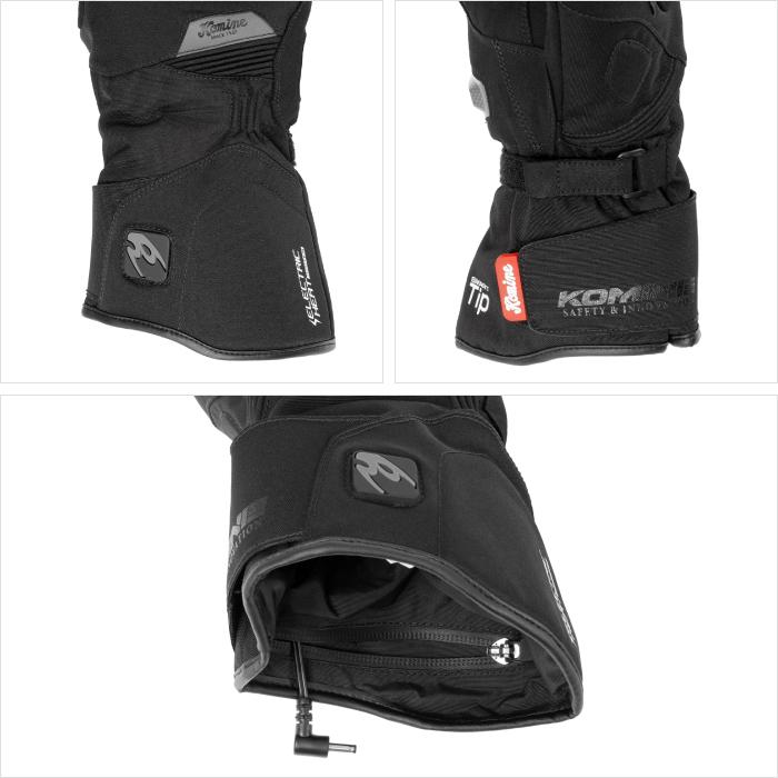 コミネ（Komine） EK-219 プロテクトモーターサイクルヒートグローブ