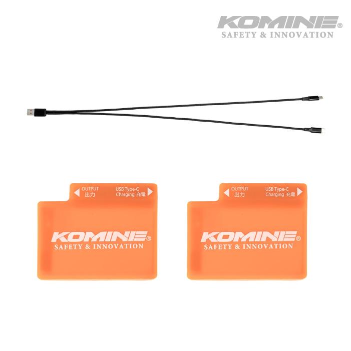 コミネ（Komine） EK-250 7.4V バッテリーグローブセット KOMINE 08