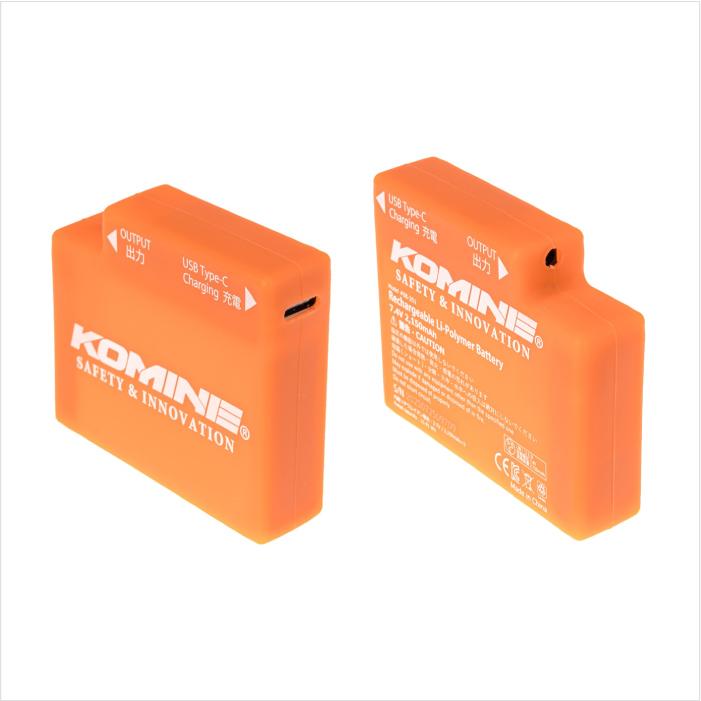 コミネ（Komine） EK-250 7.4V バッテリーグローブセット KOMINE 08