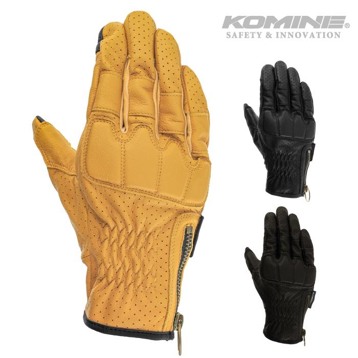 バイク グローブ コミネ（Komine） グローブ GK-2553 プロテクトレザーグローブ KOMINE