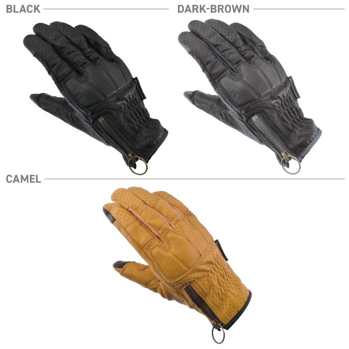 コミネ（Komine） メッシュグローブ GK-255 プロテクトレザーメッシュ