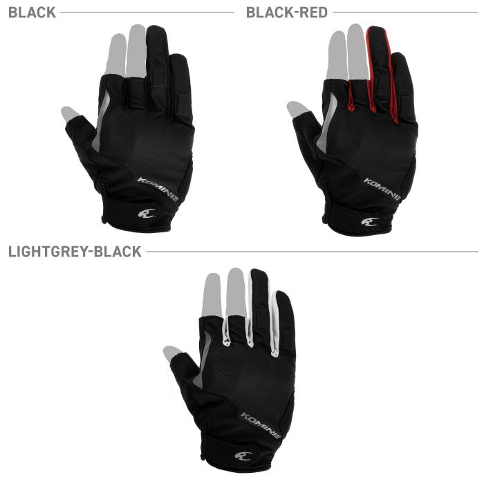 コミネ（Komine） グローブ GK-2603 プロテクト3フィンガーレス