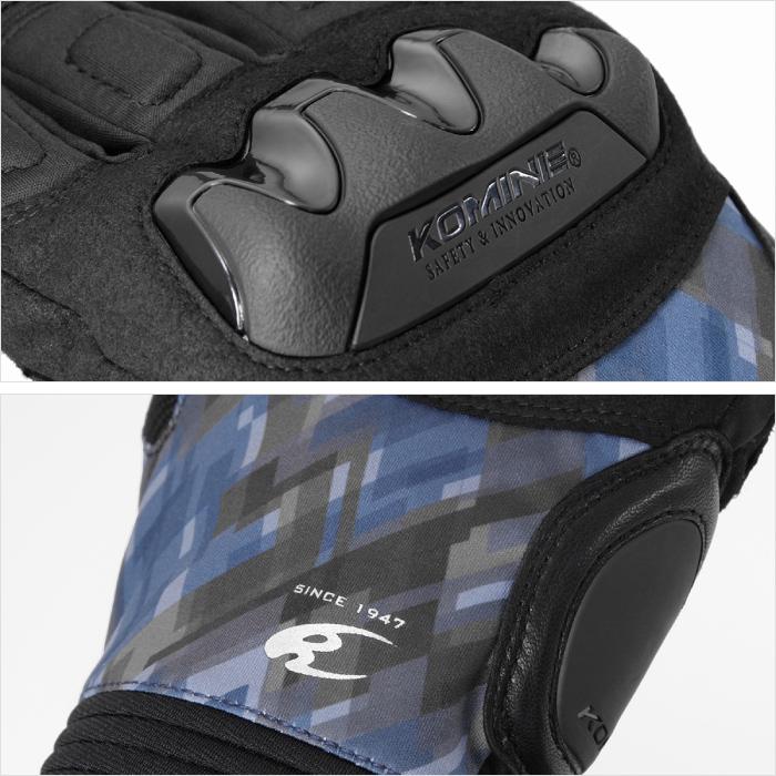 コミネ（Komine） GK-834 ネイビー プロテクトウィンターグローブ