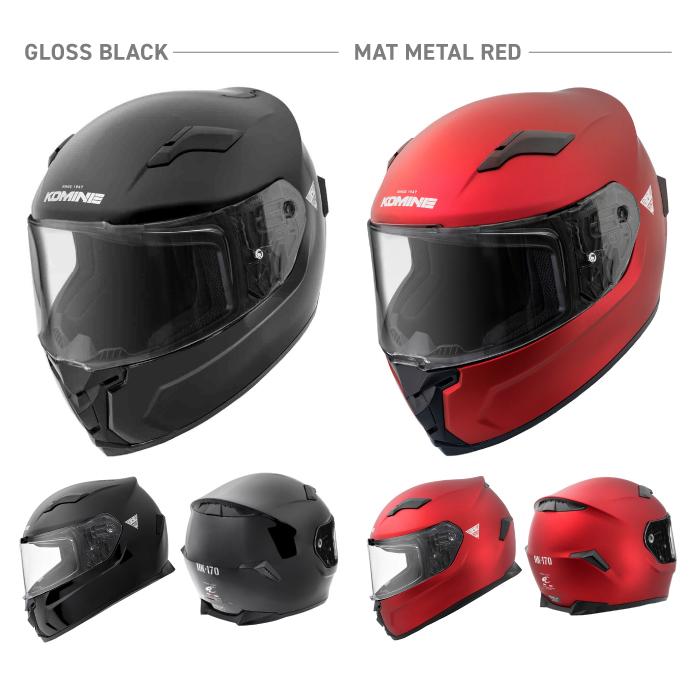 コミネ HK-170 FL フルフェイスヘルメット KOMINE 01-170 バイク