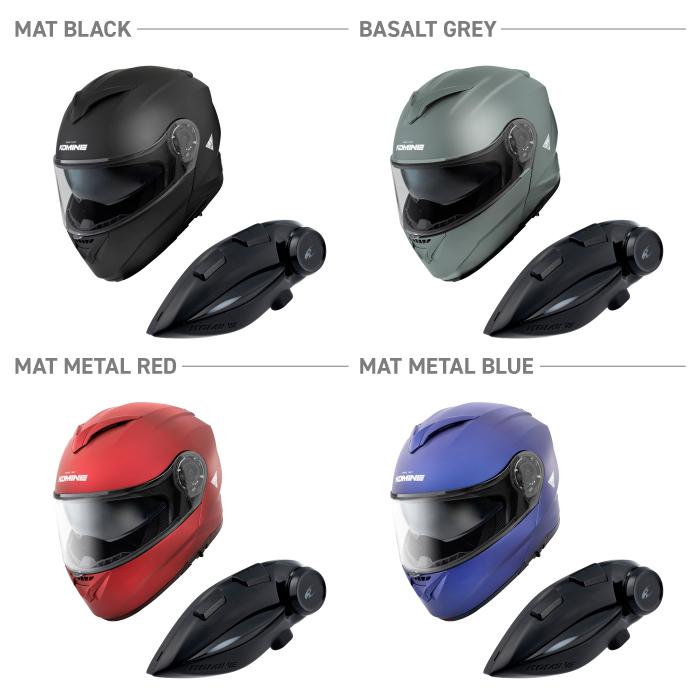 コミネ HK-171 FL システムヘルメット + KK-902 モーター