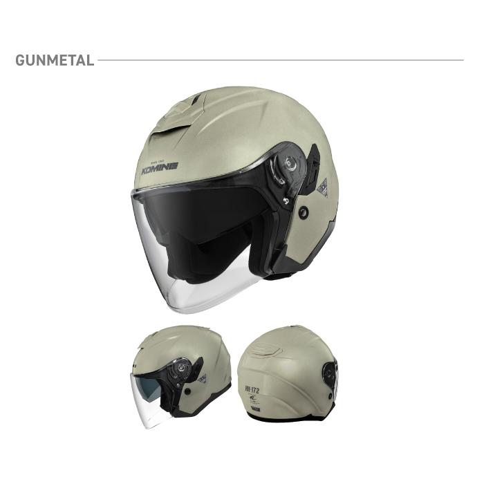 コミネ バイクヘルメット HK-172 FL コンポジット FRP ジェット