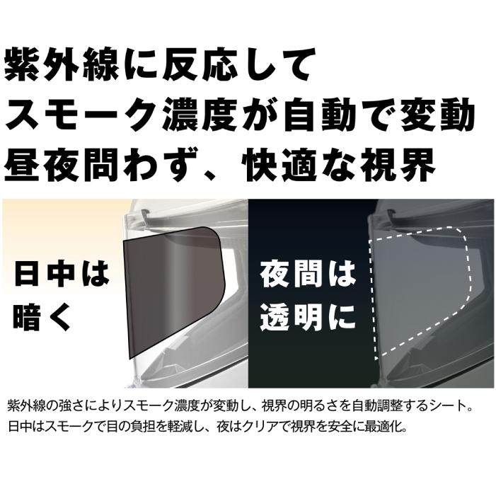 コミネ（Komine） HK-505 クリア・スモーク調光シート KOMINE 01-505