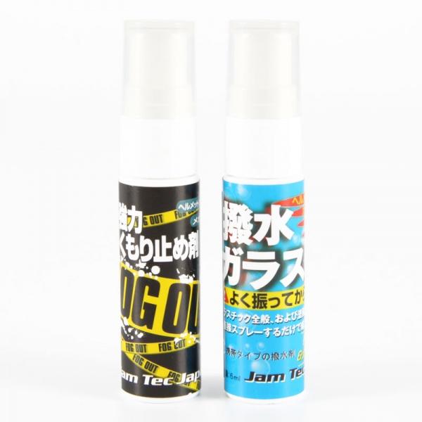 ジャムテックジャパン 撥水スプレー Fog Outダブルパッケージ 6ml Gf2 01 撥水 曇り止め 携行 ヘルメット シールド カウル スクリーン バイク 自動車 カー Jamtec Gf2 01 バイク用品の車楽 通販 Yahoo ショッピング