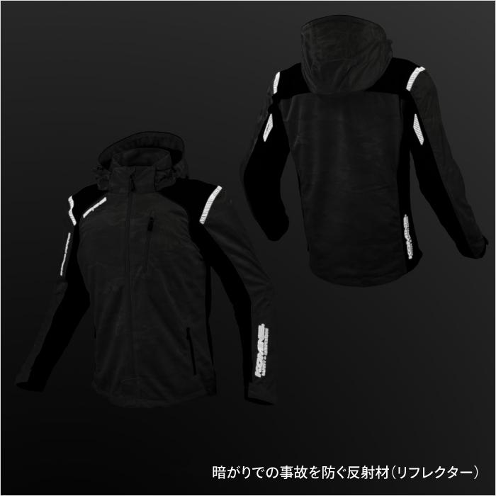 コミネ（Komine） メッシュジャケット JK-135 OLIVE プロテクトフル