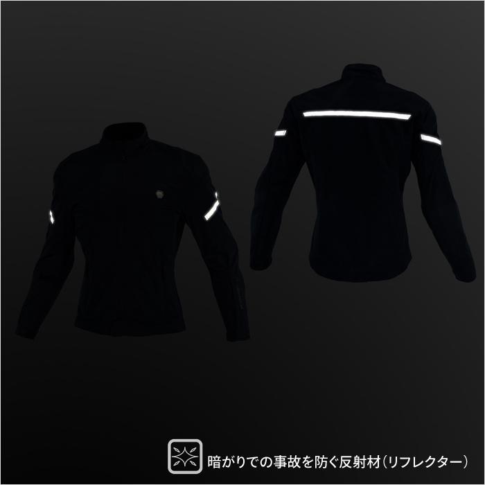 コミネ メッシュジャケット JK-1463　メンズLサイズ コミネ メッシュジャケット JK-1463 プロテクトハーフメッシュ