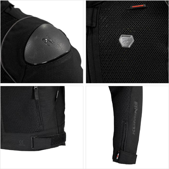 コミネ　ツーリングジャケット　JK- 057　メッシュ 07-057 JK-057 ツーリングロングメッシュジャケット