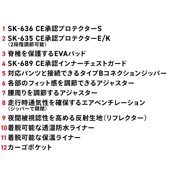 コミネ（Komine） ジャケット JK-597 フルイヤージャケット KOMINE 07