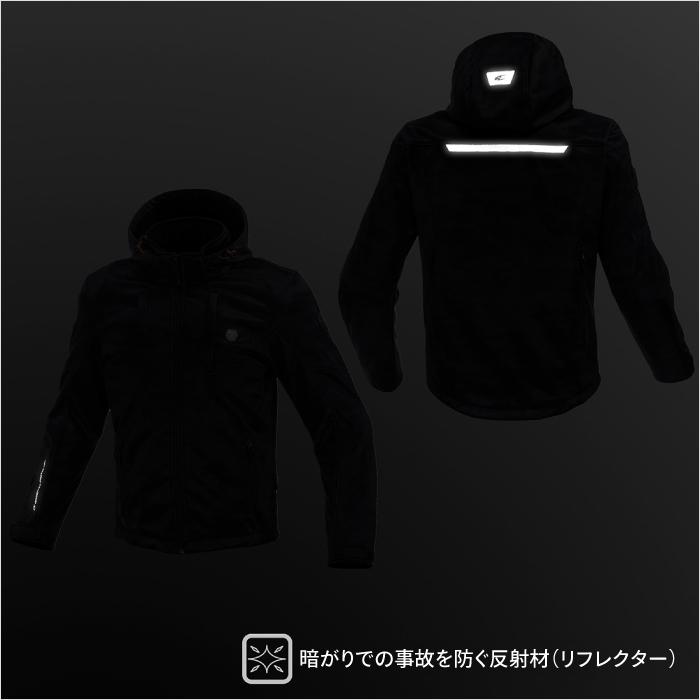 KOMINE JK-602 ソフトシェルシステムパーカ 2XL コミネ ジャケット JK-602 プロテクト ソフトシェルシステム