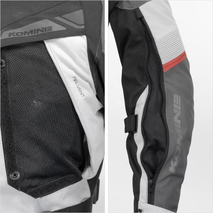 コミネ（Komine） JK-609 5XLB 大きなサイズ フルイヤーアドベンチャー