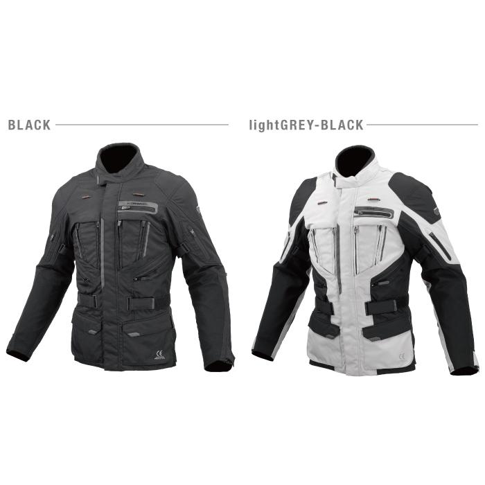 コミネジャケット 5XLB Light Grey/Black JK-613 コミネ（Komine） JK-613 5XLB 大きなサイズ プロテクトフルイヤー