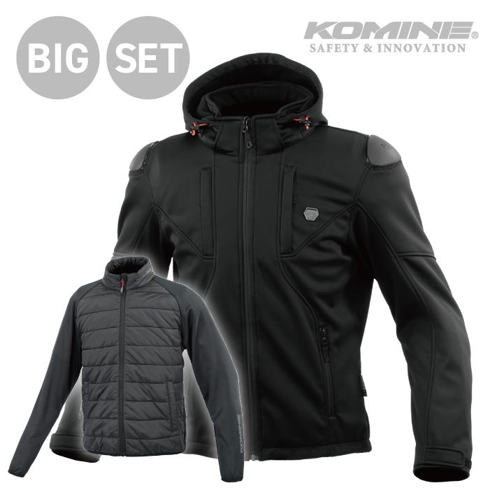コミネ（Komine） ジャケット JK-6235 大きいサイズ 5XLB ハイ